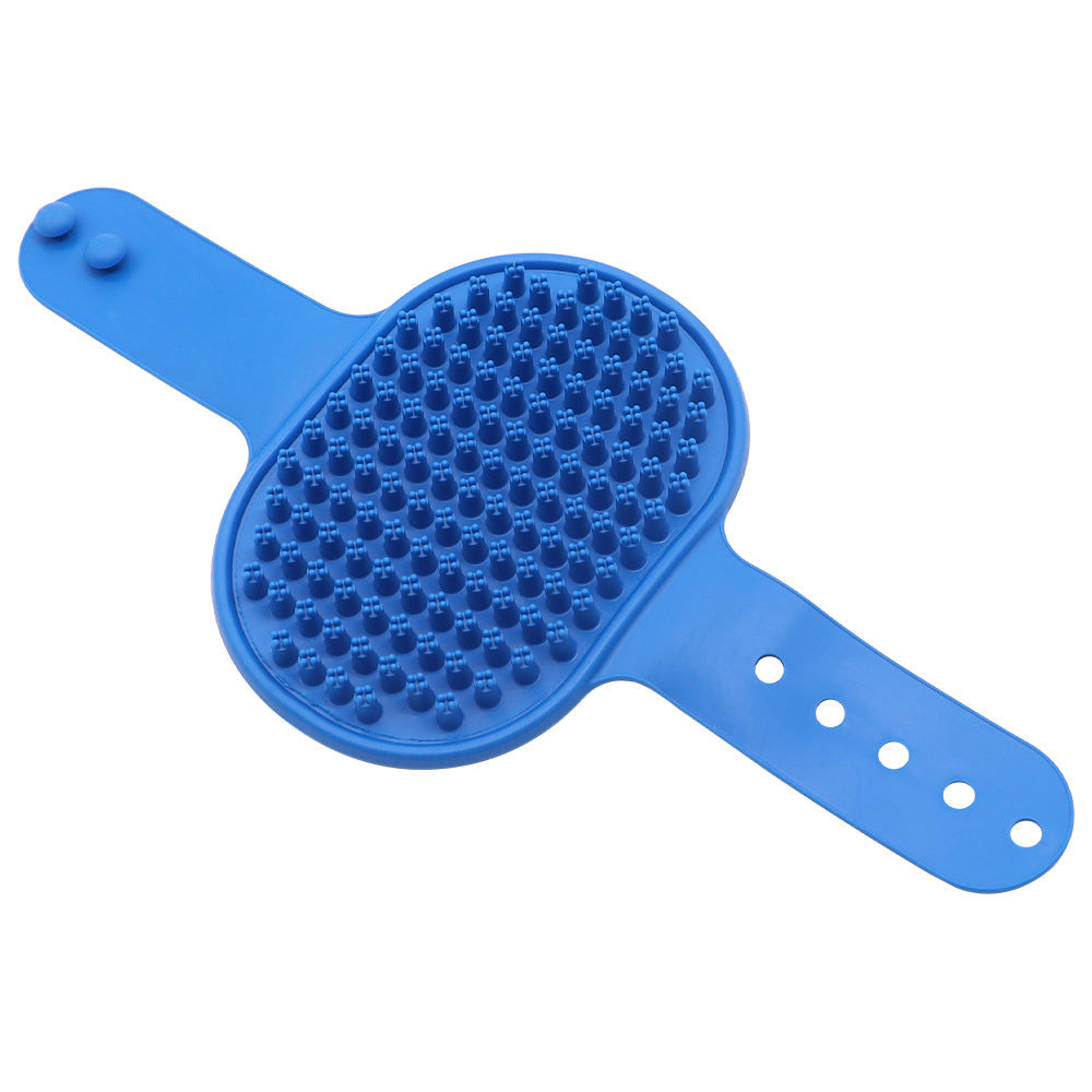 Soft Rubber Dog Cat Brush Pet Bath Silicone Comb Massage Comb Hair Remover