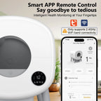 Smart Self Cleaning Cat Litter Box, Large Capacity Automatic