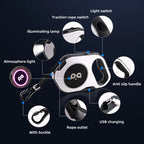 Automatic Retractable Leash LED Luminous Light Straps Small Medium Dog Walking Running