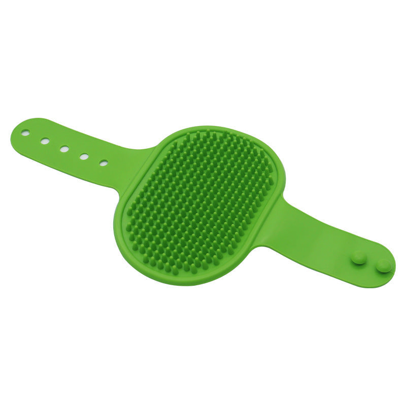 Soft Rubber Dog Cat Brush Pet Bath Silicone Comb Massage Comb Hair Remover