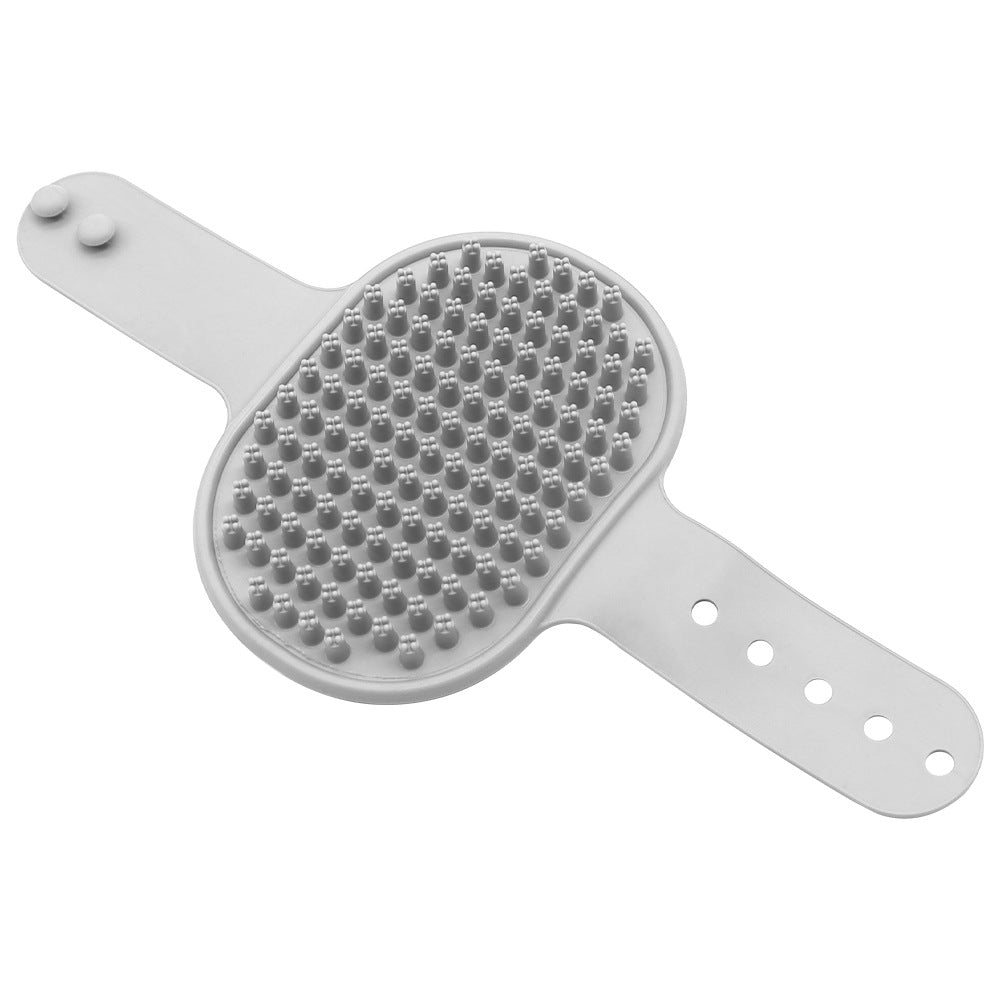 Soft Rubber Dog Cat Brush Pet Bath Silicone Comb Massage Comb Hair Remover