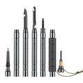 Mountaineering cane folding multifunctional outdoor hiking self-defense stick camping