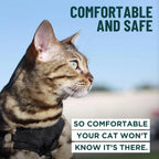 Cat Harness Escape Proof Adjustable Leash Set Reflective Walking Vest