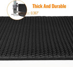 Cat Litter Mat –Waterproof & Urine Proof, Scatter Control, Easy Clean, Washable, BPA-Free