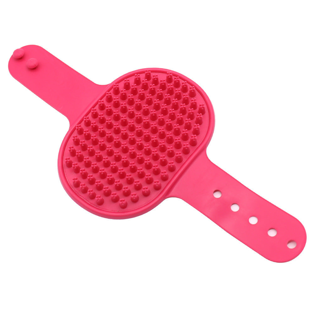 Soft Rubber Dog Cat Brush Pet Bath Silicone Comb Massage Comb Hair Remover