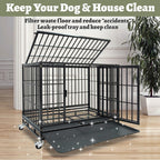 37" Stackable Heavy Duty Dog Kennel 371D04