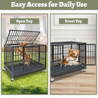 37" Stackable Heavy Duty Dog Kennel 371D04