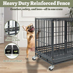 37" Stackable Heavy Duty Dog Kennel 371D04