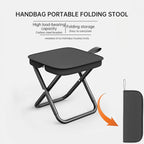 Portable Ultralight Camping Picnic Chair - Fishing Stool and Travel Seat with Tool Holder