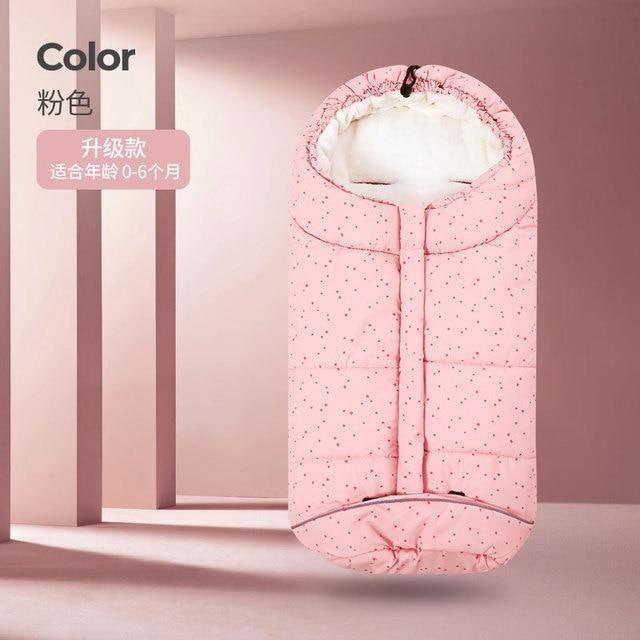 Newborn Warm Baby Sleeping Bag For Stroller Thickening Dual-use  For Baby Kids