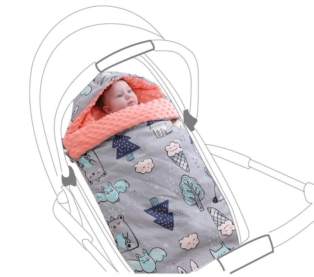 Newborn Baby Cocoon Model Sleeping Bag Infant Boy Girl, Swaddle Blanket For Baby Kids
