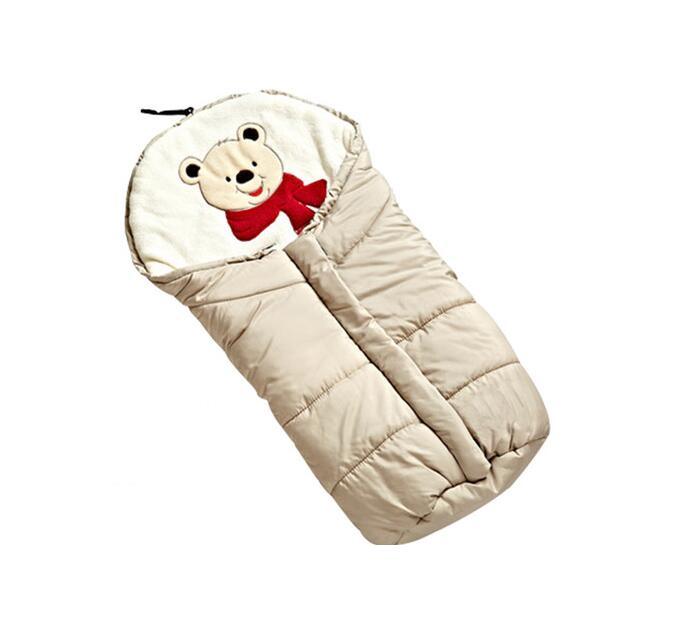 Newborn Warm Baby Sleeping Bag For Stroller Thickening Dual-use  For Baby Kids