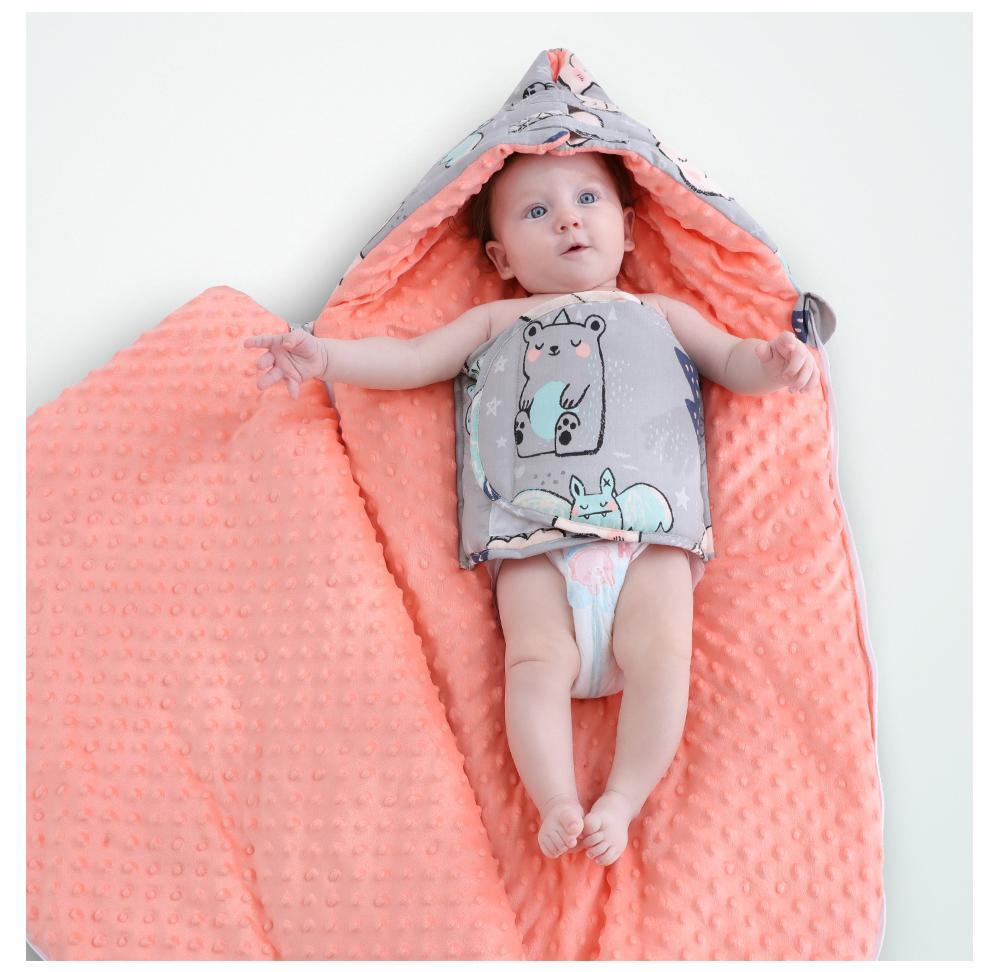 Newborn Baby Cocoon Model Sleeping Bag Infant Boy Girl, Swaddle Blanket For Baby Kids