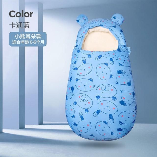 Newborn Warm Baby Sleeping Bag For Stroller Thickening Dual-use  For Baby Kids