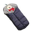 Newborn Warm Baby Sleeping Bag For Stroller Thickening Dual-use  For Baby Kids
