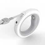2 in 1 Retractable Dog Puppy LED Ring lighting Flexible Pet Traction Rope Leash