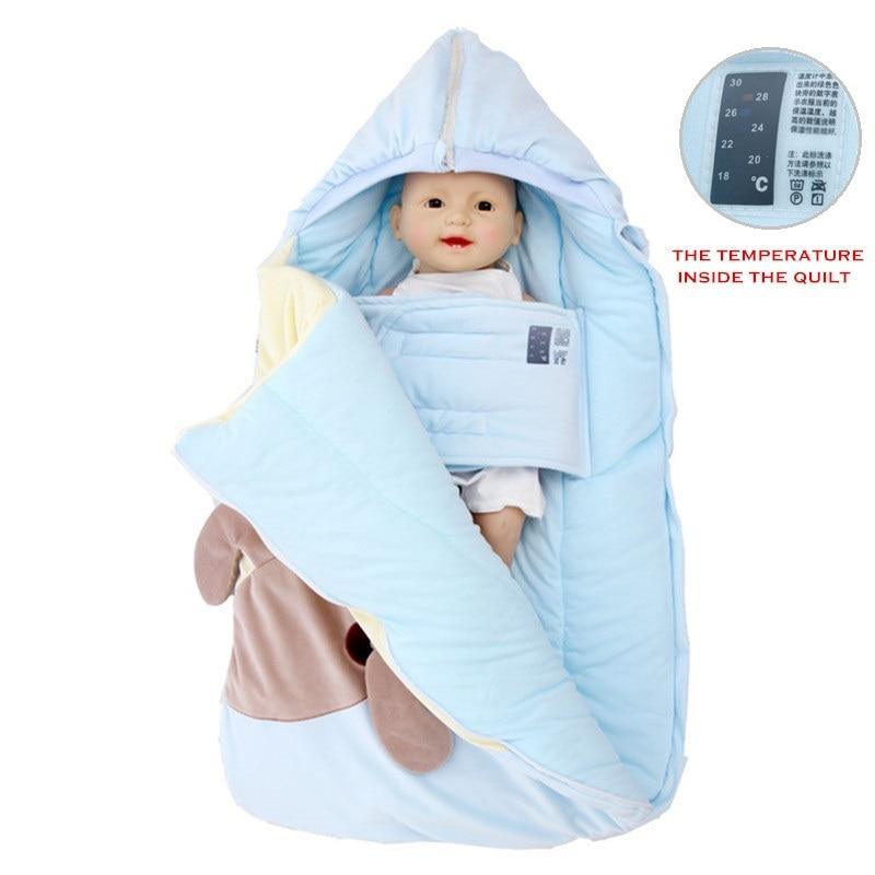Newborn Sleeping Bag Baby Stroller  Blankets Warm Infant Sleep Sack Envelope blanket