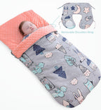 Newborn Baby Cocoon Model Sleeping Bag Infant Boy Girl, Swaddle Blanket For Baby Kids