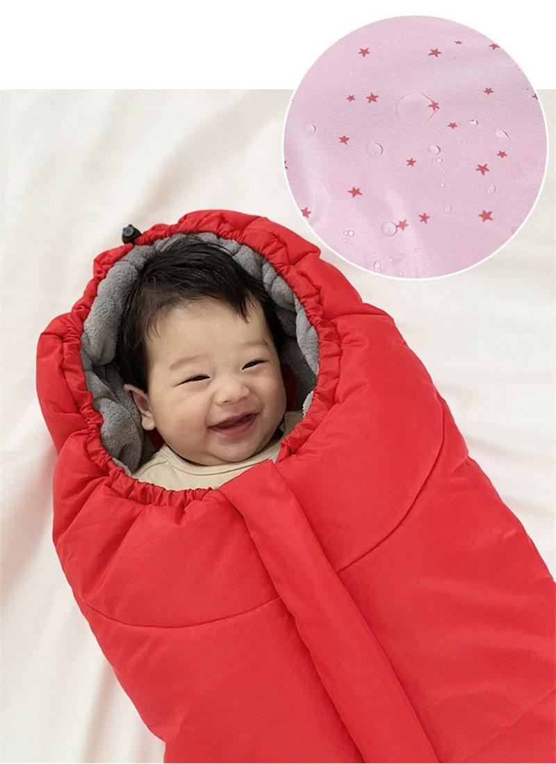 Newborn Warm Baby Sleeping Bag For Stroller Thickening Dual-use  For Baby Kids