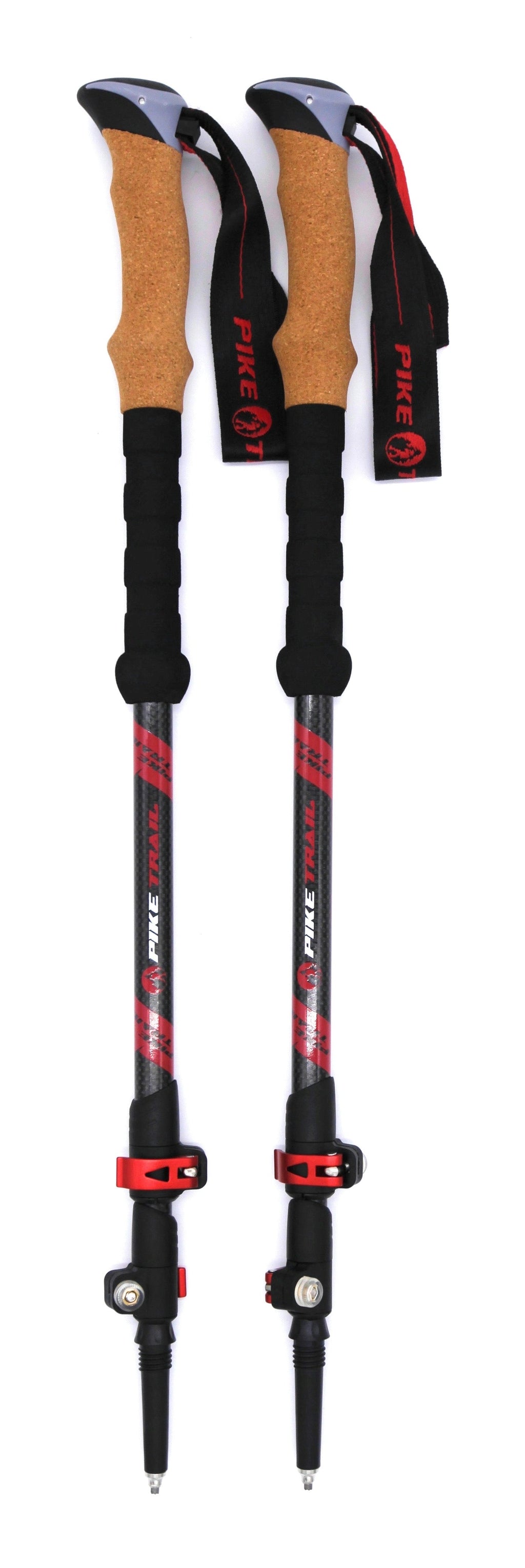 Pike Trail Carbon Fiber Trekking Poles Lightweight, Adjustable Hiking for Every Adventure