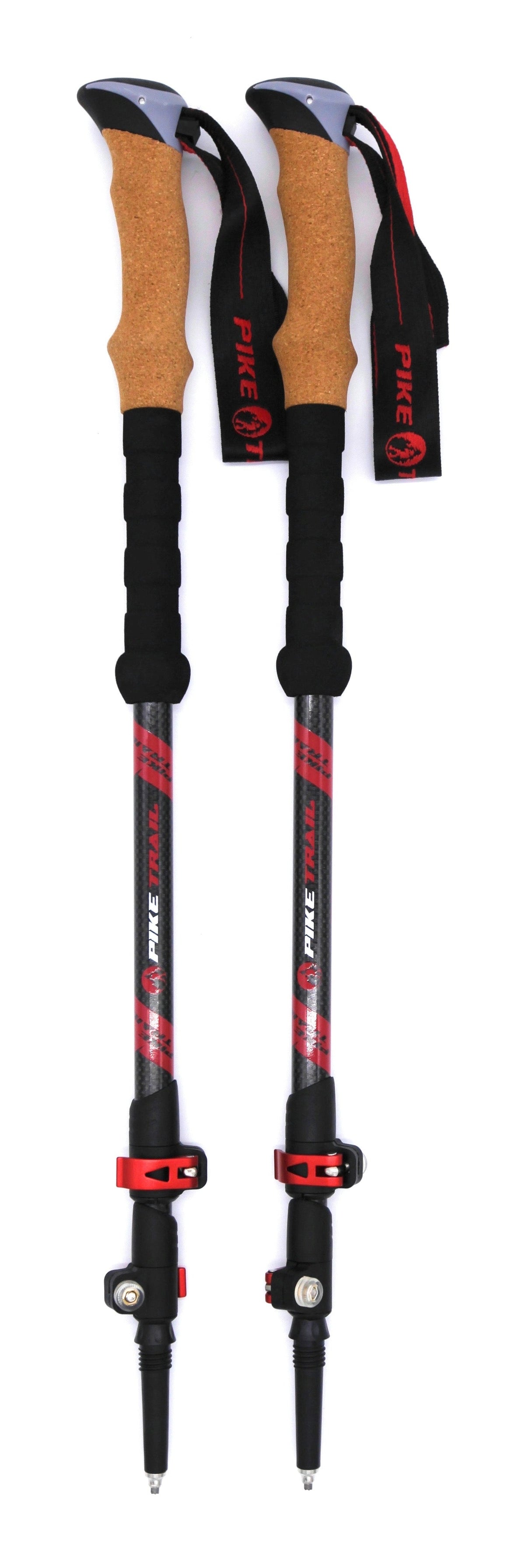 Pike Trail Carbon Fiber Trekking Poles Lightweight, Adjustable Hiking for Every Adventure