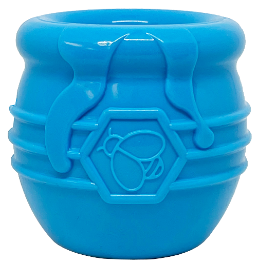 Honey Pot Dog eCup Treat Dispenser | Durable PUP-X Rubber Enrichment Toy