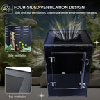 PVC Enclosure with magnetic locking door