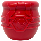 Honey Pot Dog eCup Treat Dispenser | Durable PUP-X Rubber Enrichment Toy