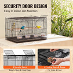 Flight Bird Cage Stackable Divided Small Animal Cage