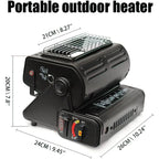 Multifunctional Gas Camping Stove Outdoor Heater For Hiking Fishing Emergency Heating