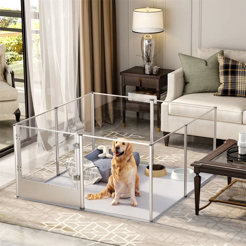 Unique Clear Acrylic Dog Whelping Pen