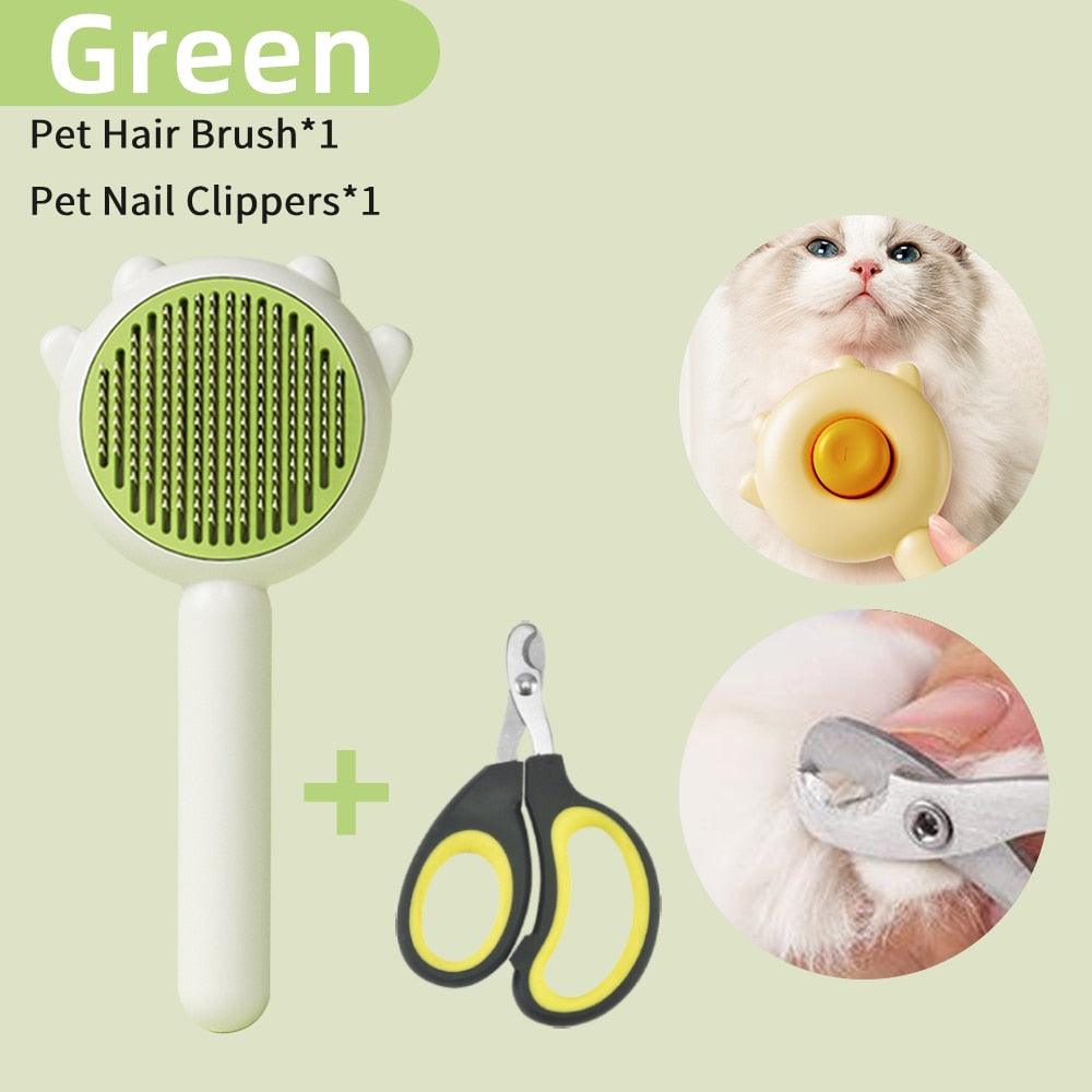 Cat Comb Massage Pet Magic Combs Hair Removal Cat and Dog Universal Needle Brush Pets