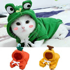 Cute Fruit Pet Hoodie Sweater – Warm Costume for Cats and Small Dogs
