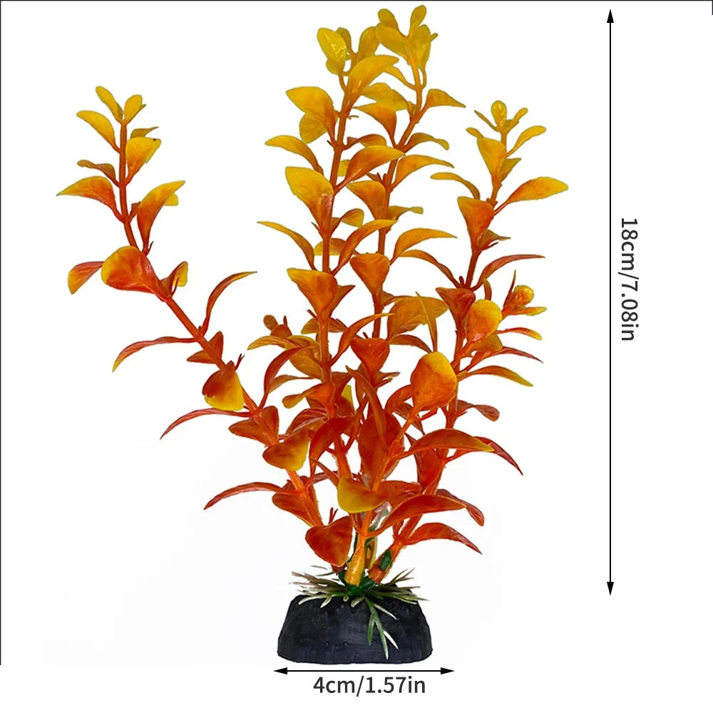 1PC Simulated Aquatic Plants Fish Tank Decoration, Landscaping Seagrass Ornaments
