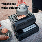 Multifunctional Gas Camping Stove Outdoor Heater For Hiking Fishing Emergency Heating