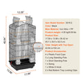 Open Top Large Parrot Bird Cage Hanging Bird Cage
