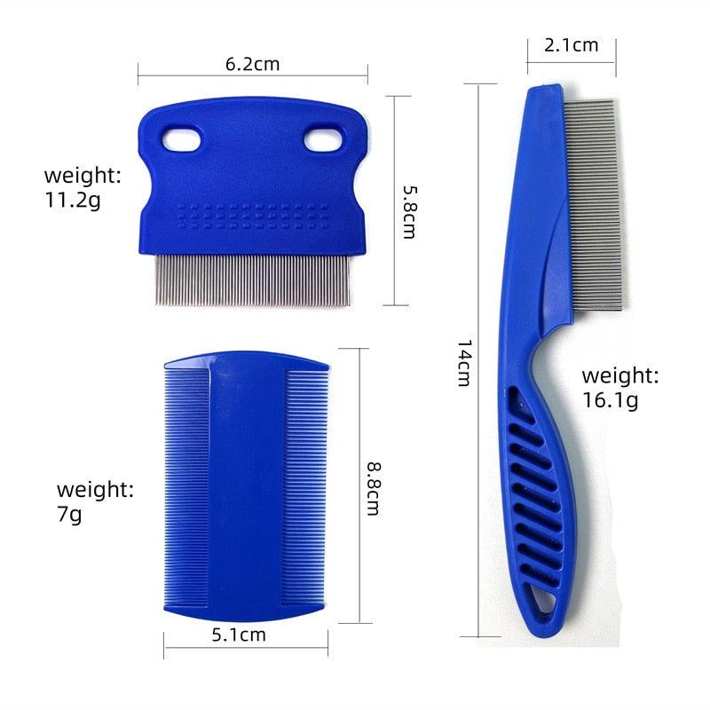 Dog Comb Remove Flea Hair Brush Puppy Cat Dog Brush Multifunction Pet Grooming