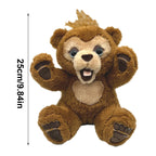 Soft Curious Bear Animals Doll Kids Toy Cute Bear With Sound