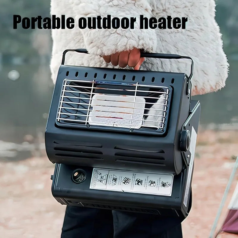 Multifunctional Gas Camping Stove Outdoor Heater For Hiking Fishing Emergency Heating