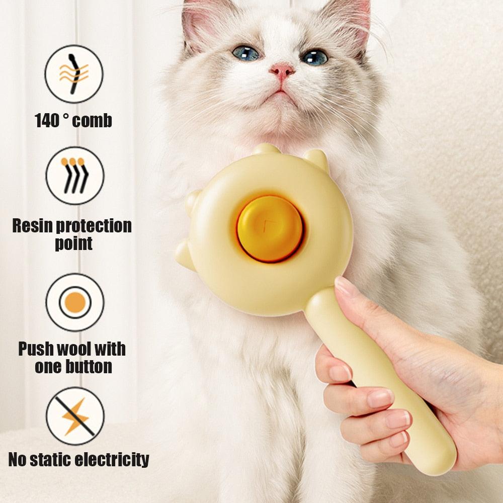 Cat Comb Massage Pet Magic Combs Hair Removal Cat and Dog Universal Needle Brush Pets