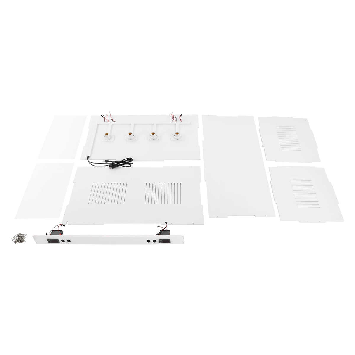 Reptile Terrarium w/ Temperature Control, Dual Zone Thermostat & for Gecko Snake Turtle