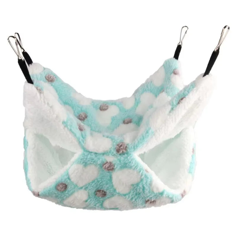 1PC Winter Warm Double-Layer Small Pet Hammock Suspended Squirrel Sleeping