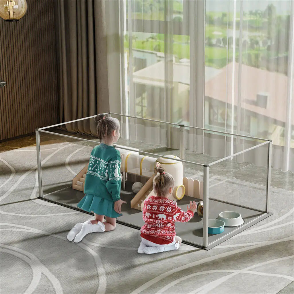 Unique Clear Acrylic Dog Whelping Pen