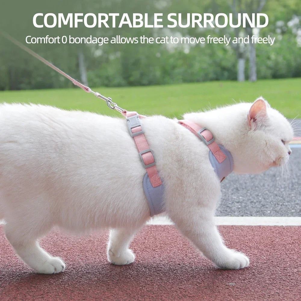 Outdoor Walking Supplies Fashion Pet Leash Small Dogs Cats Breathable Durable Harnesses