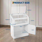 Large small pet cage, ventilated, easy to clean
