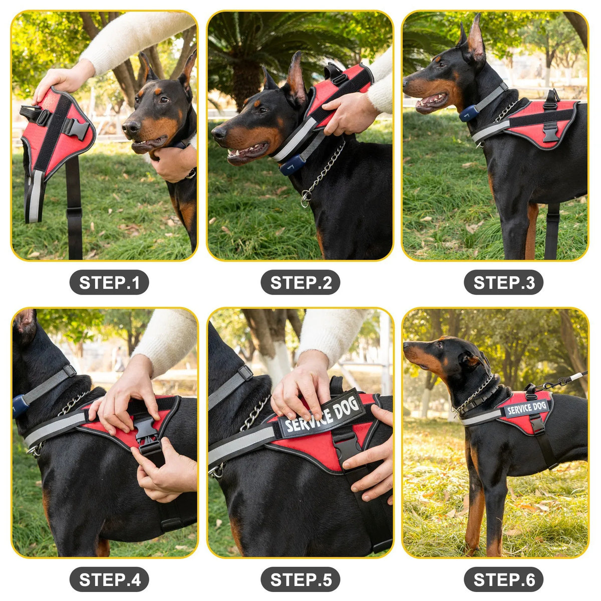 Chest Strap Harness Medium Large Border Collie Golden Hair Bucket Explosion proof Harness
