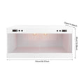 Reptile Terrarium w/ Temperature Control, Dual Zone Thermostat & for Gecko Snake Turtle