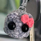 Sad Hamster Violin Song Plush Keychain Bag Charm Cute 2024 Key Ring Accessories Gift