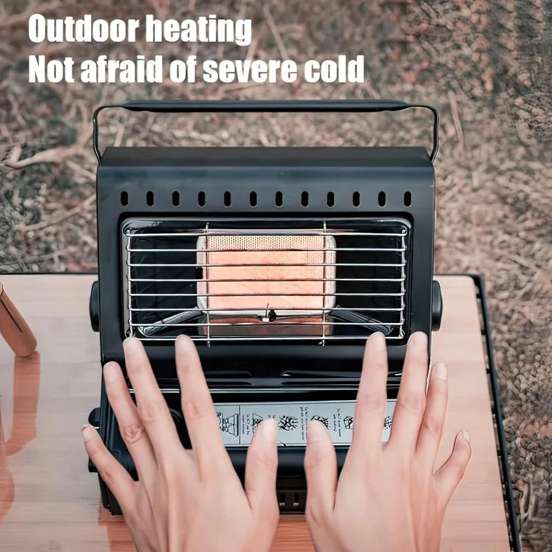 Multifunctional Gas Camping Stove Outdoor Heater For Hiking Fishing Emergency Heating
