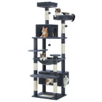 Large Cat Tree and Tower for Indoor Cats With Scratching Posts